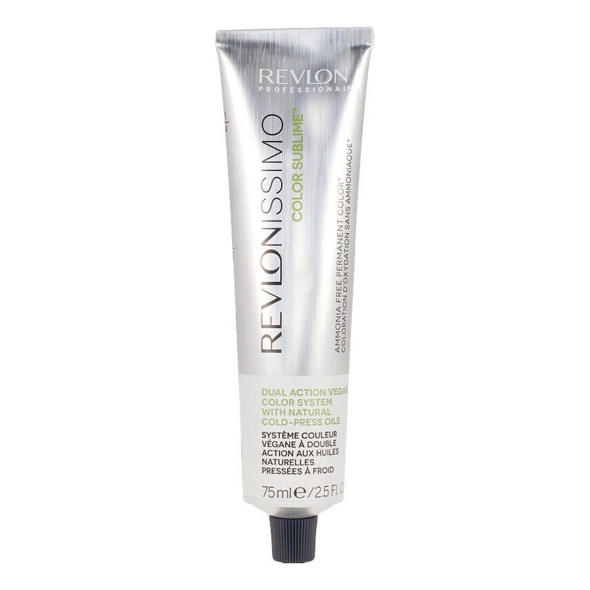 Dye No Ammonia Revlon Color Sublime Black Nº 1 Nº 1-Negro 75 ml Gel skincare packaging