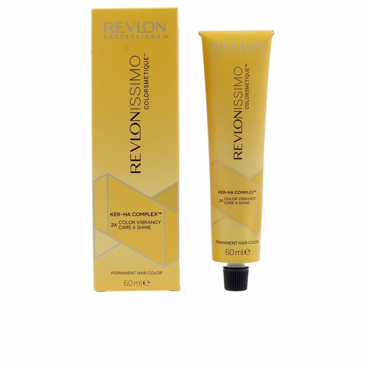 Permanent Dye Revlon Revlonissimo Colorsmetique High Coverage Nº 6,34 Nº 6.34 60 ml for Women product packaging