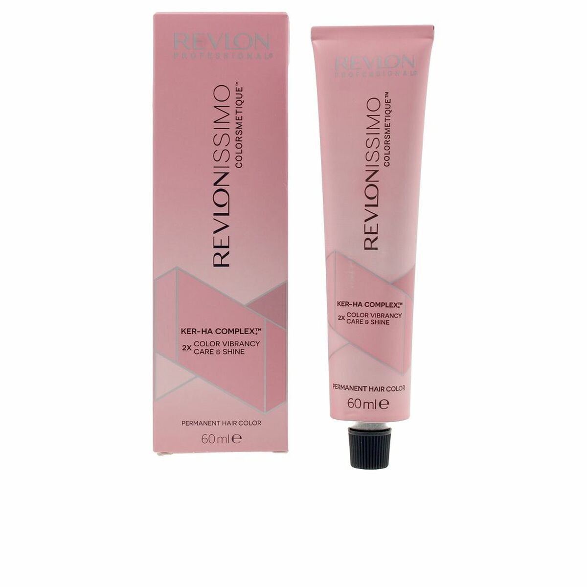 Permanent Dye Revlon Revlonissimo Colorsmetique Satinescent Nº 102-Smoky Silver 60 ml for Women product packaging