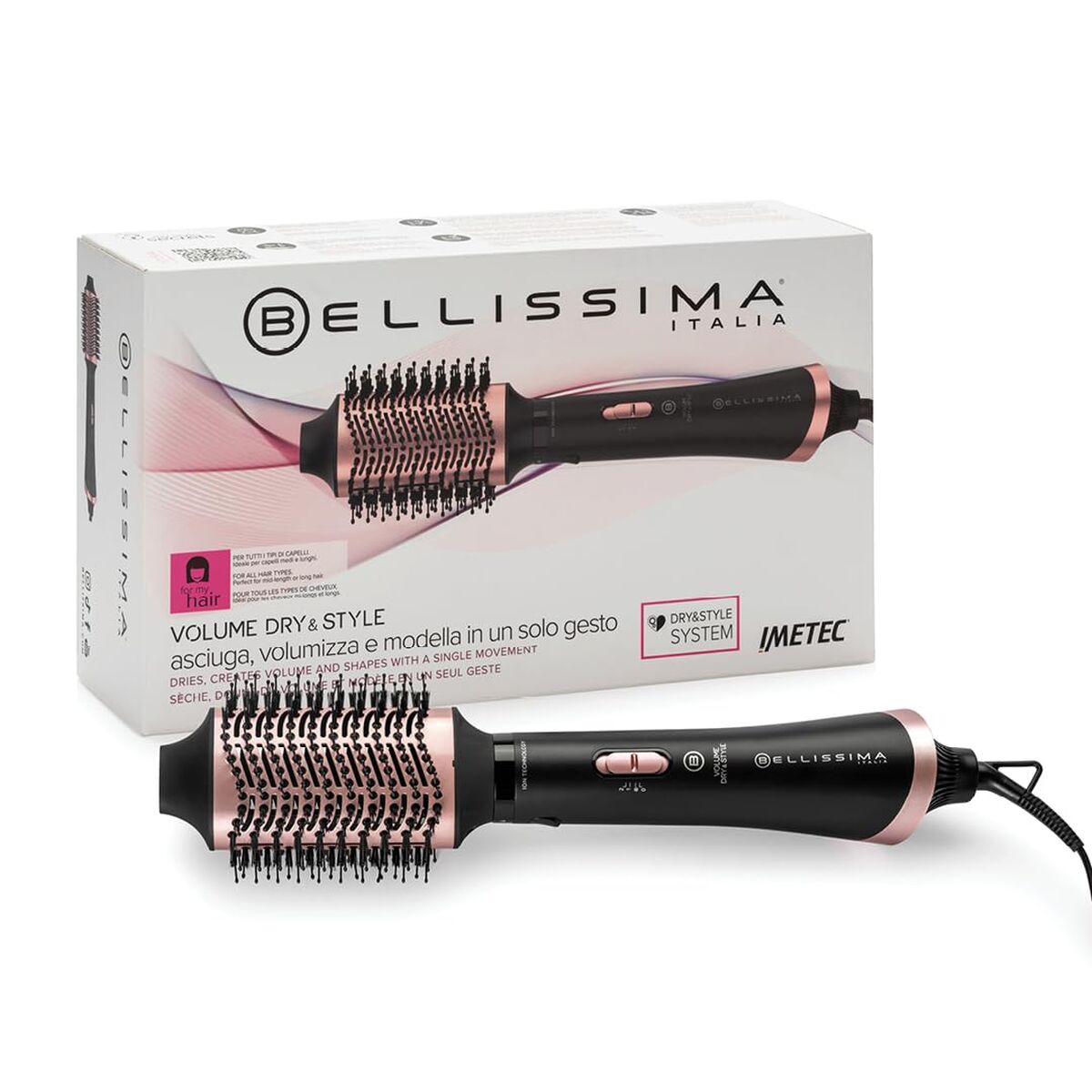 Styling Brush Bellissima VOLUME DRY&STYLE product packaging