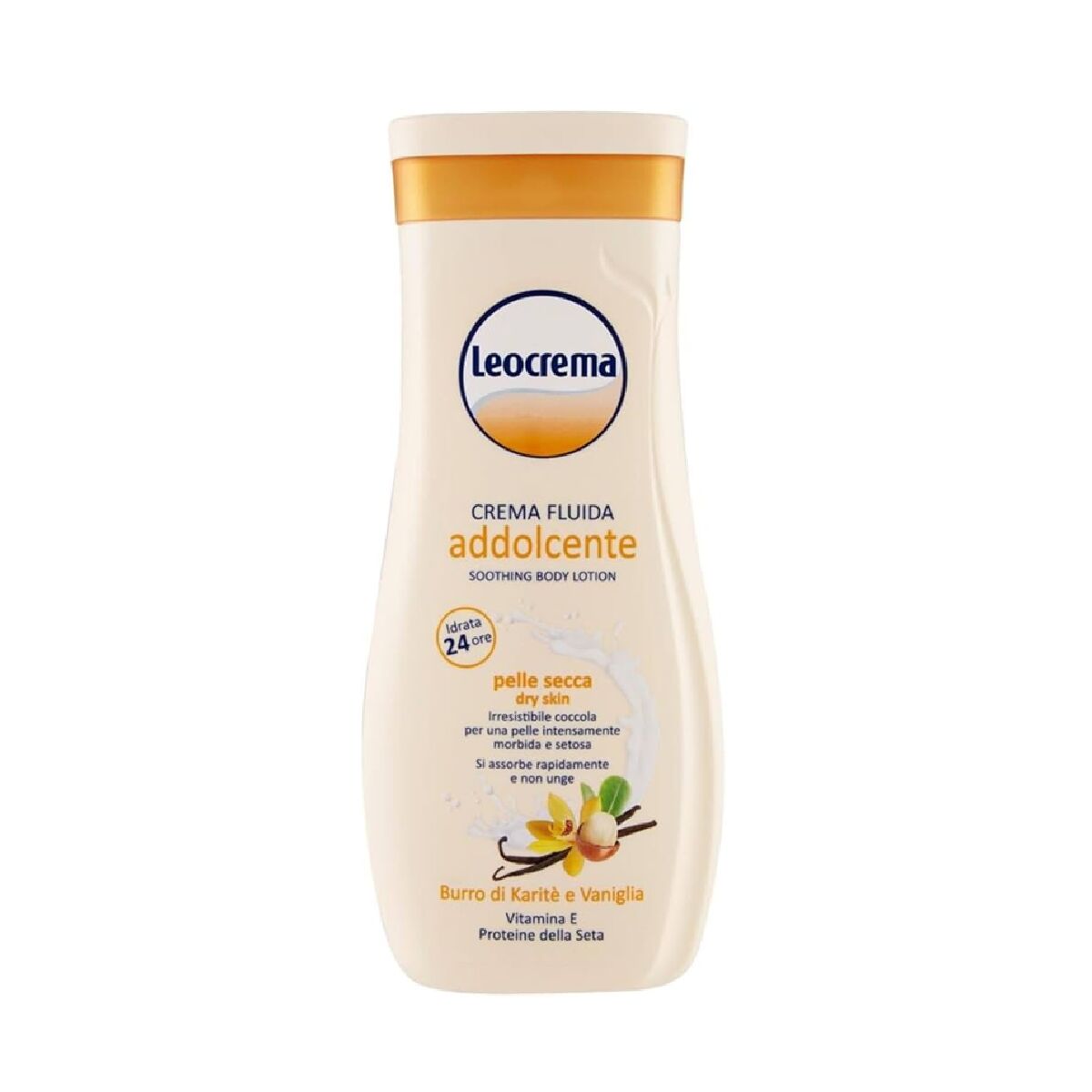 Hydrating Body Lotion Leocrema 400 ml skincare packaging