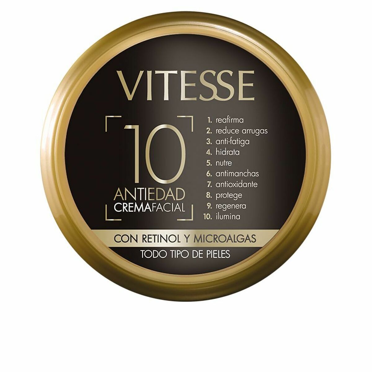 Anti-Ageing Cream Vitesse Antiedad 150 ml 10-in-1 for Women skincare packaging