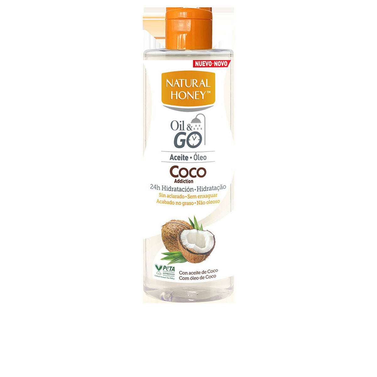 Body Oil Natural Honey COCO ADDICTION 250 ml product packaging