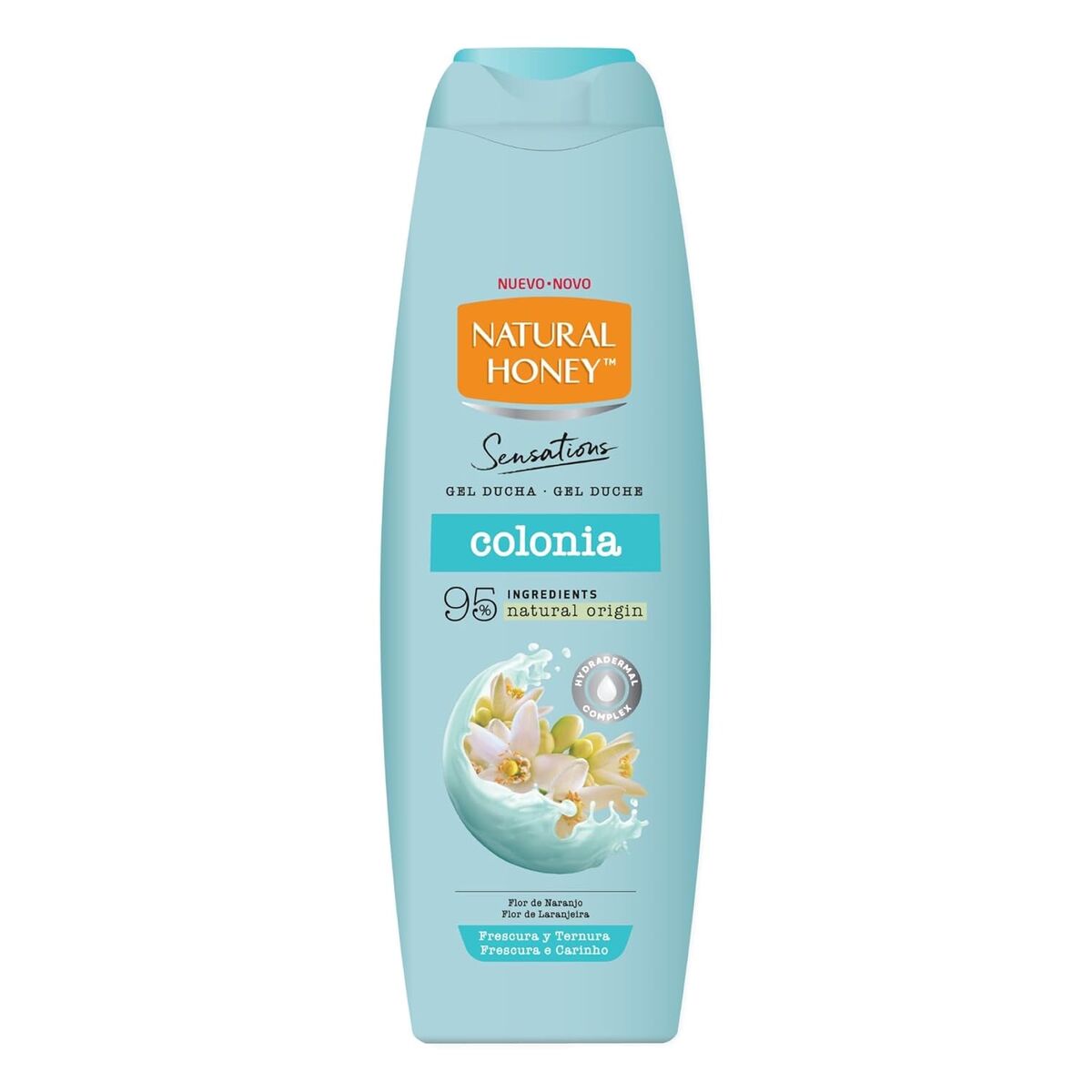 Shower Gel Natural Honey FRESCOR DE COLONIA 650 ml skincare packaging