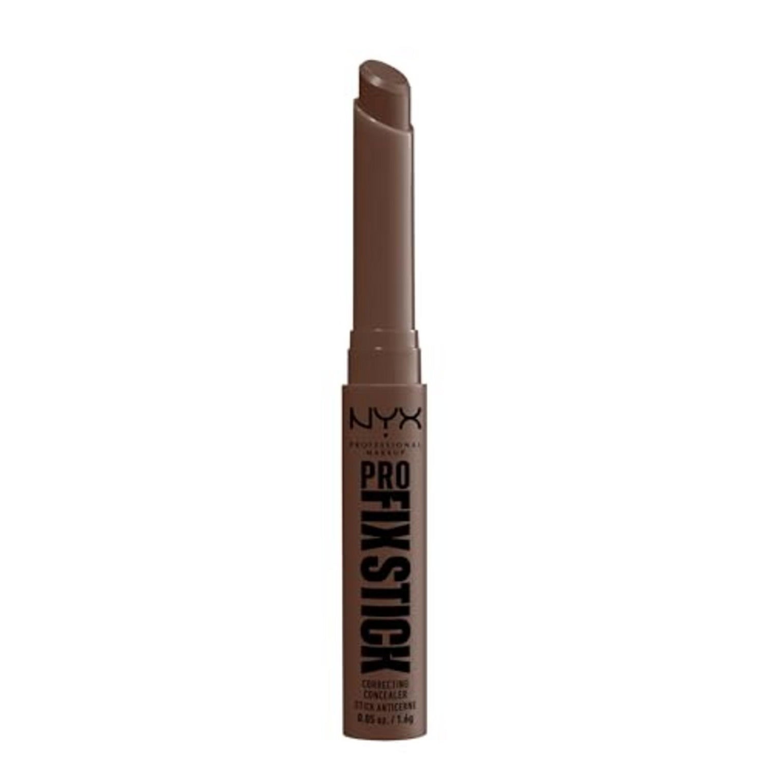Nyx, Pro Fix Stick Correcting, Vegan, Correct, Conceal, Brighten, Pencil Concealer, 17, Deep Walnut, 1.6 g
