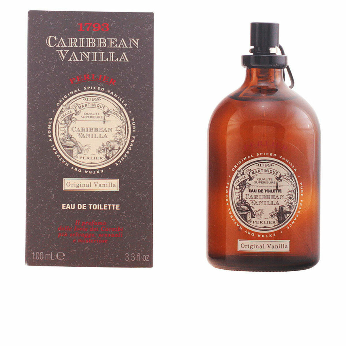 Men's Perfume Victor CARIBBEAN VAINILLA ORIGINAL EDT 100 ml bottle