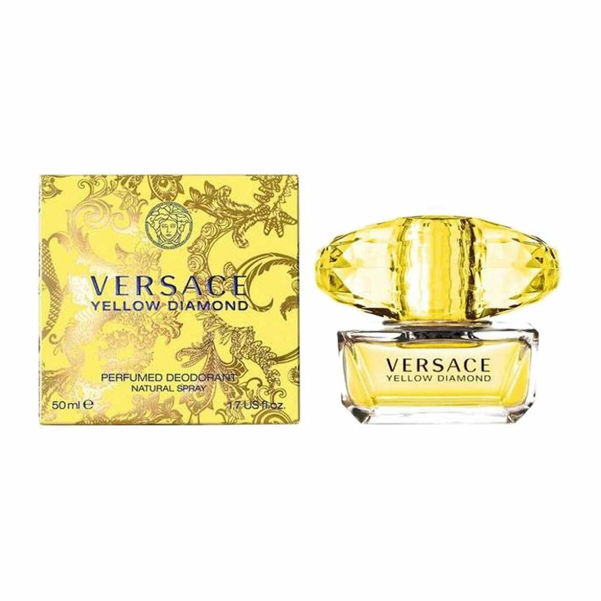 Spray Deodorant Versace Yellow Diamond for Women product packaging
