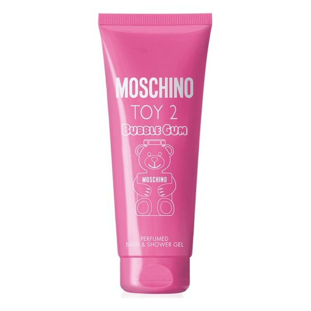 Moisturising Shower Gel Moschino Toy Bubble Gum 200 ml for Women skincare packaging