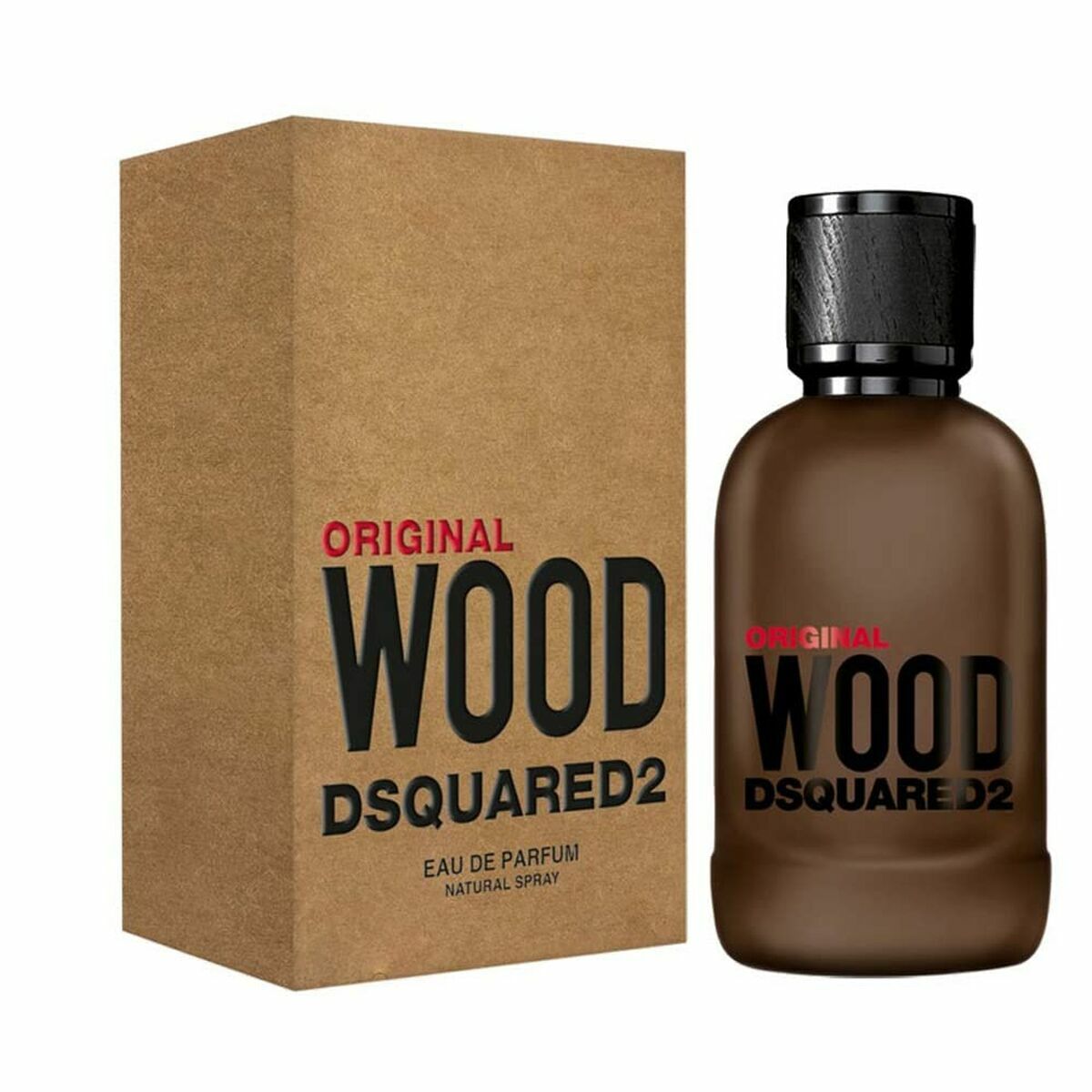 Men's Perfume Dsquared2 Original Wood EDP 100 ml for Men bottle