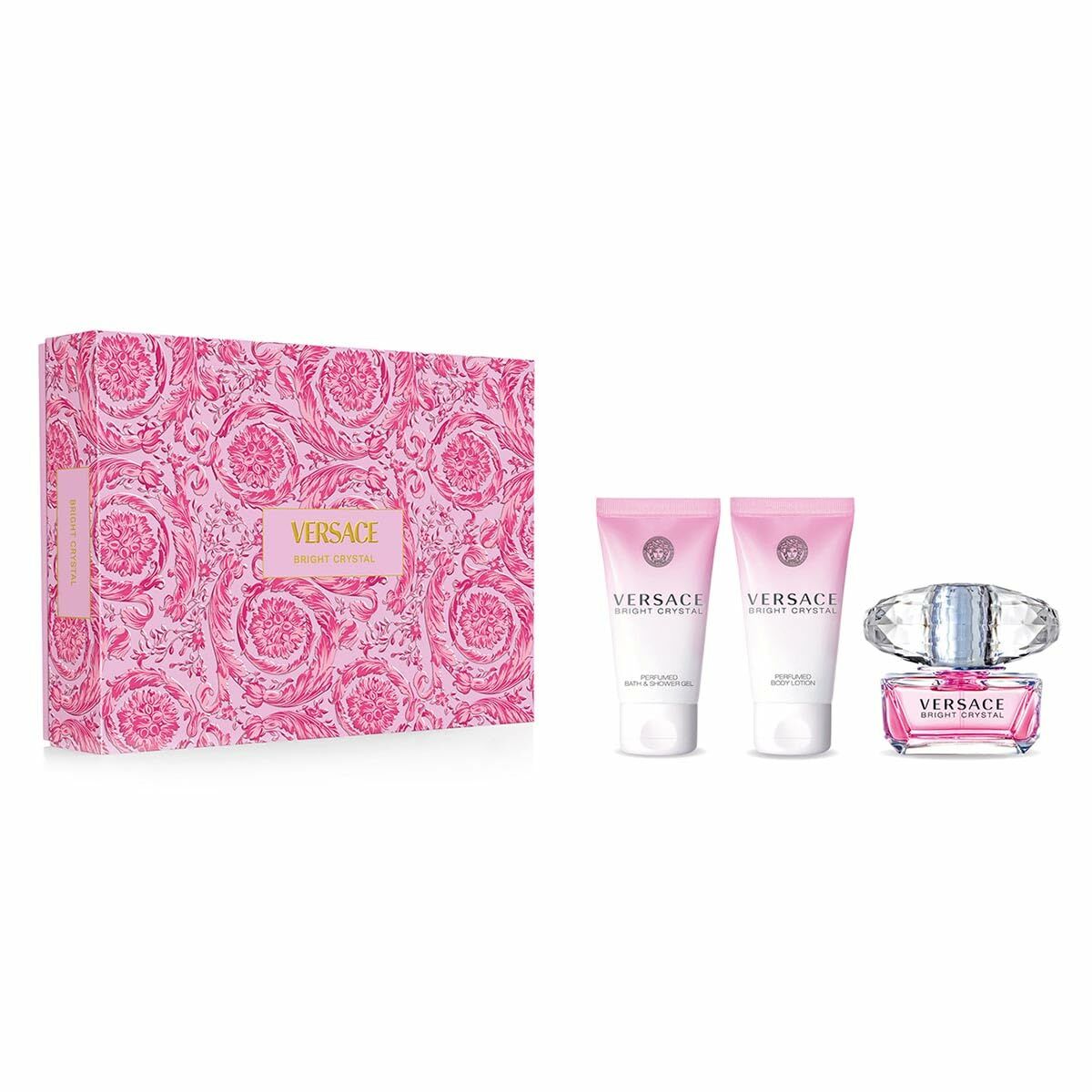 Women's Perfume Set Versace Bright Crystal for Women product packaging