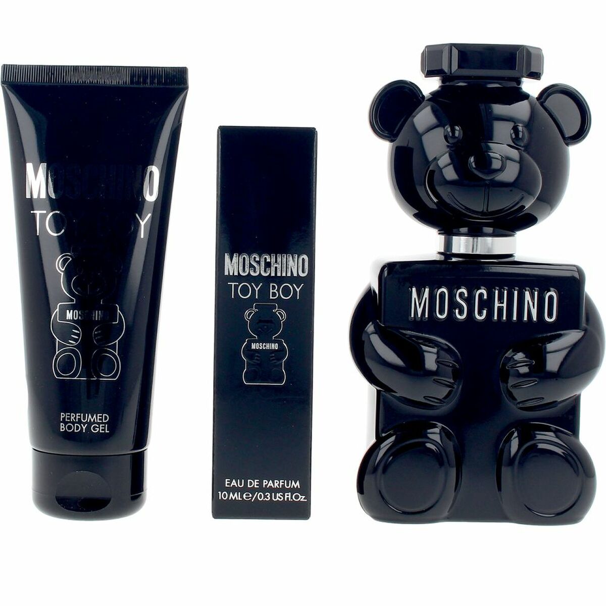 Women's Perfume Set Moschino TOY BOY 3 Pieces for Men product packaging