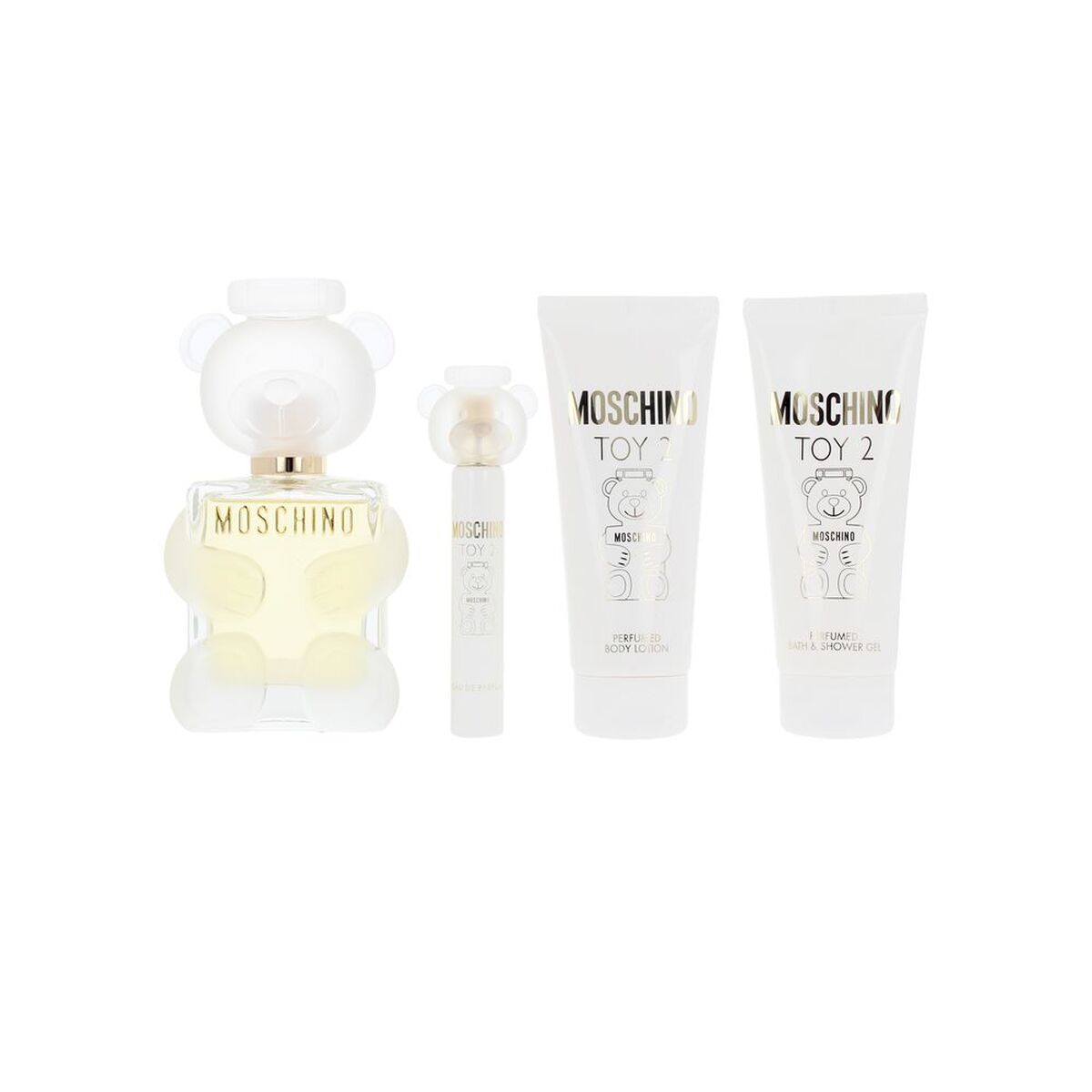 Unisex' Perfume Set Moschino TOY 2 4 Pieces product packaging