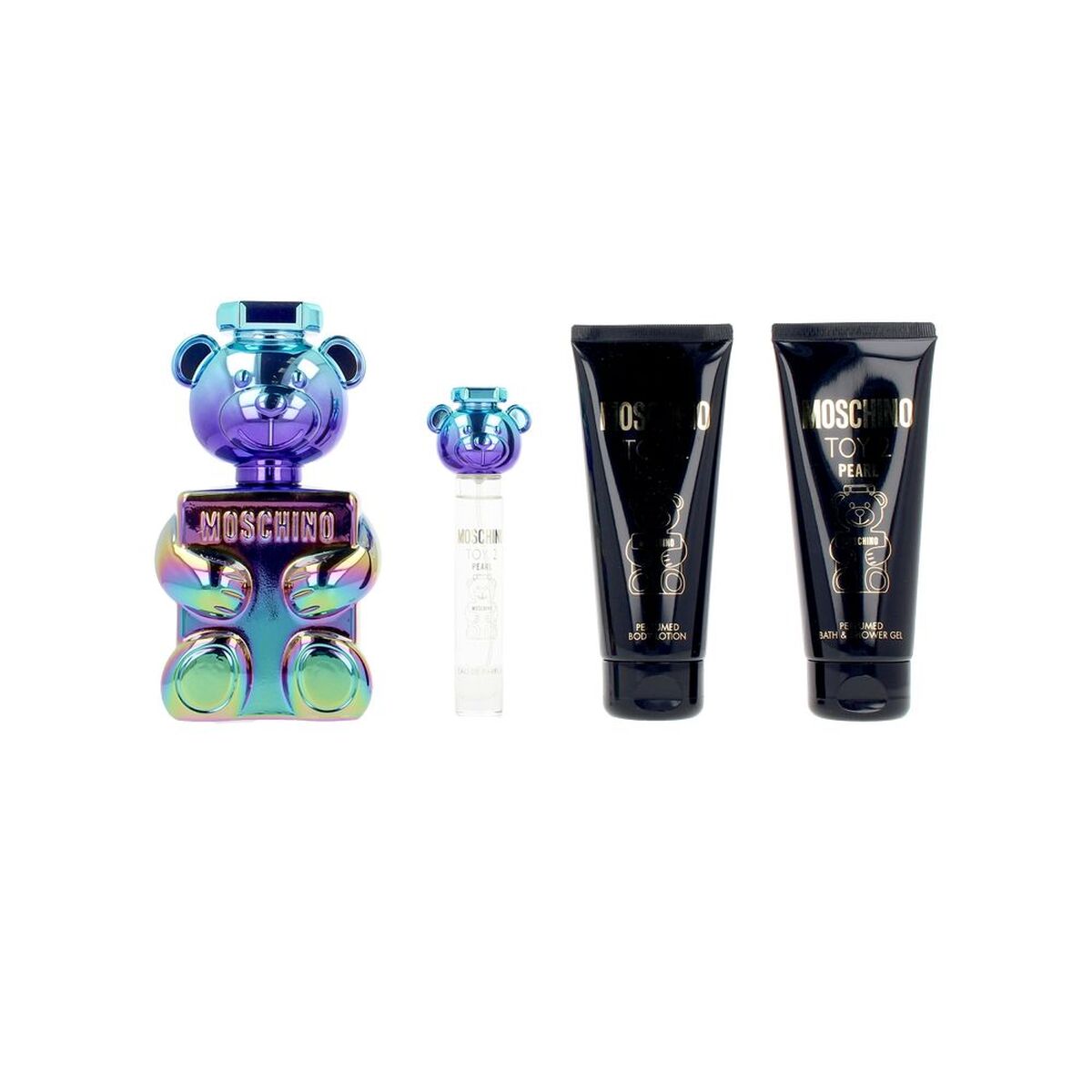 Unisex' Perfume Set Moschino TOY 2 PEARL 4 Pieces product packaging