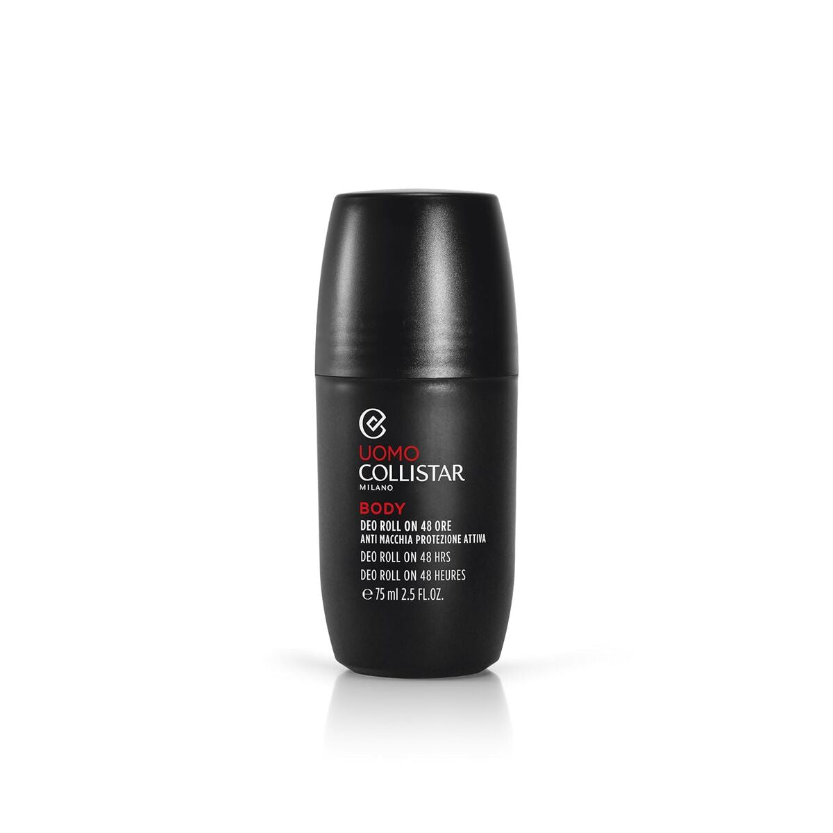 Spray Deodorant Collistar UOMO 75 ml for Men product packaging