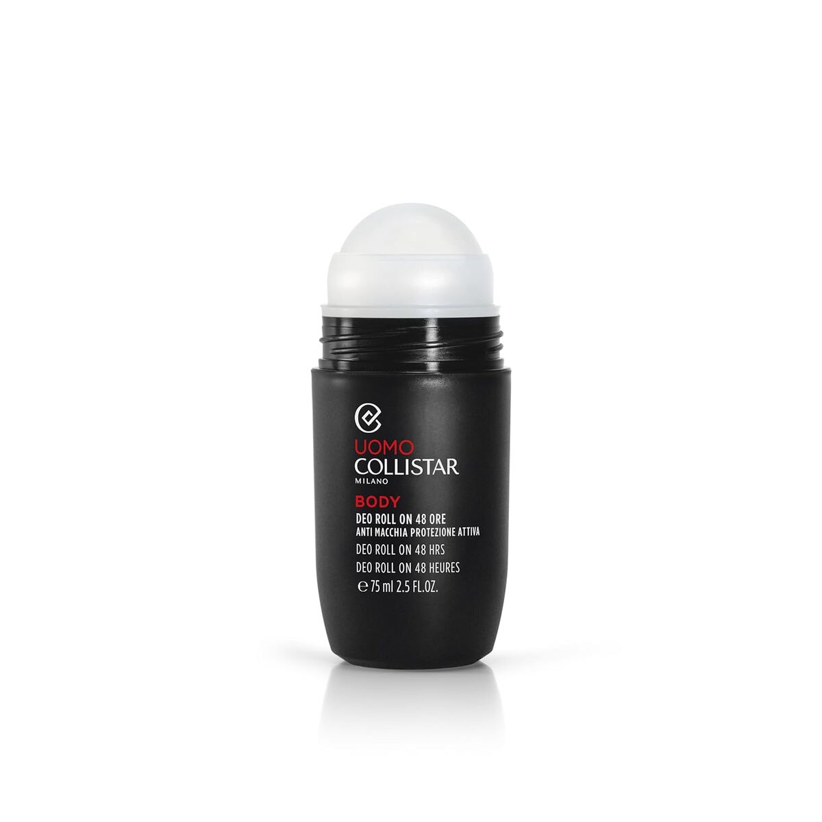 Spray Deodorant Collistar UOMO 75 ml for Men product packaging