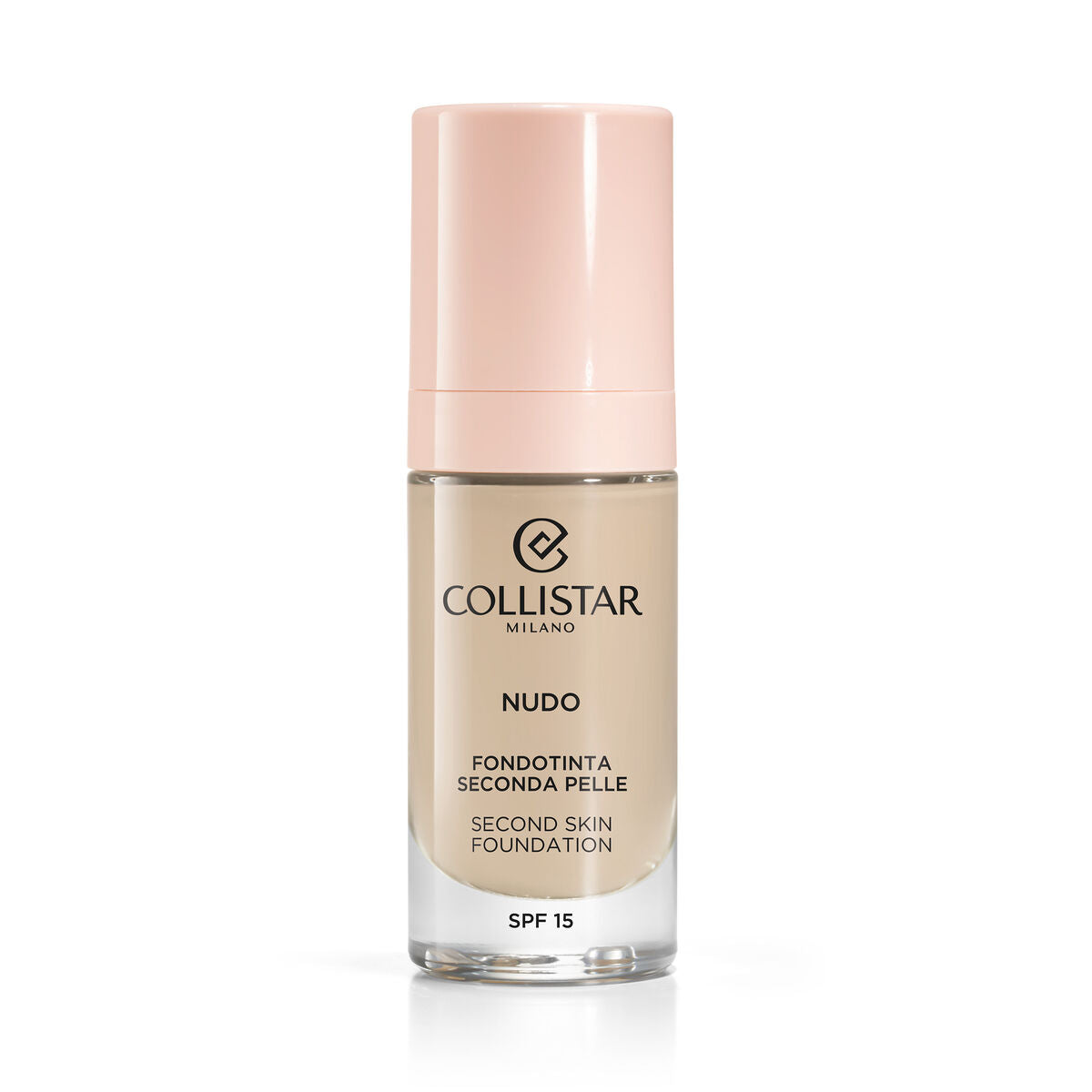 Fluid Foundation Make-up Collistar NUDO Nº 1N Avorio Spf 15 30 ml makeup packaging