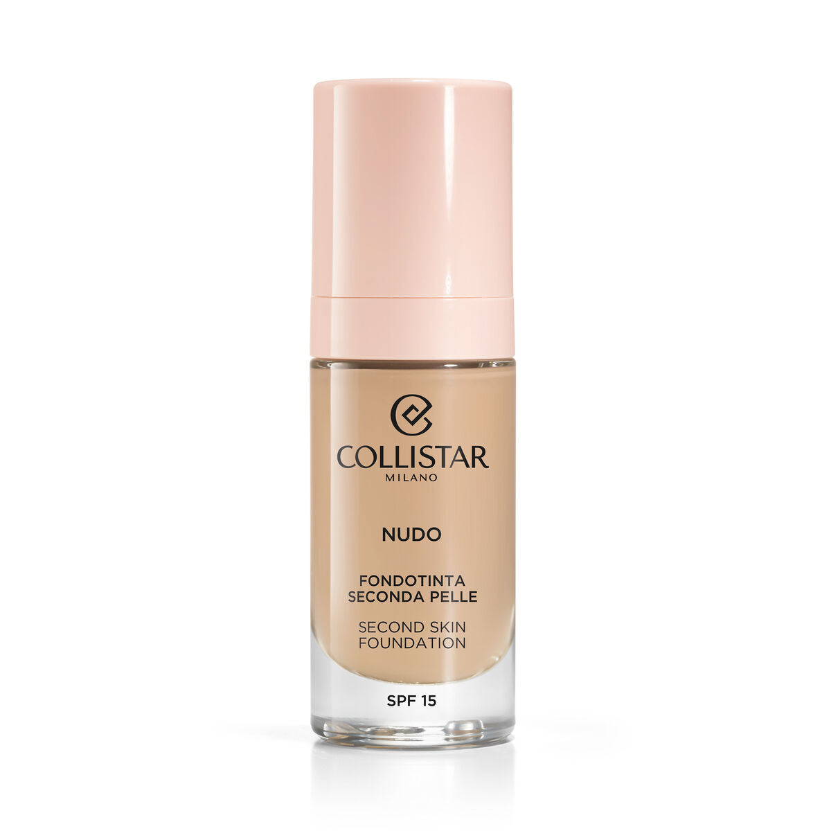 Fluid Foundation Make-up Collistar NUDO Nº 2N Beige Spf 15 30 ml makeup packaging