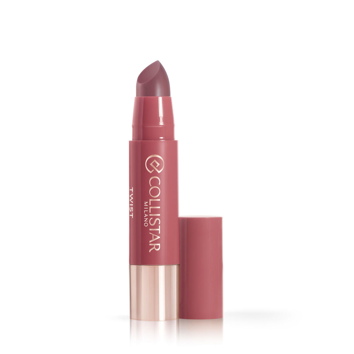 Coloured Lip Balm Collistar TWIST BALMY GLOSS Purple Nº 203 Legno di rosa 2,8 g 2.8 g for Women skincare packaging