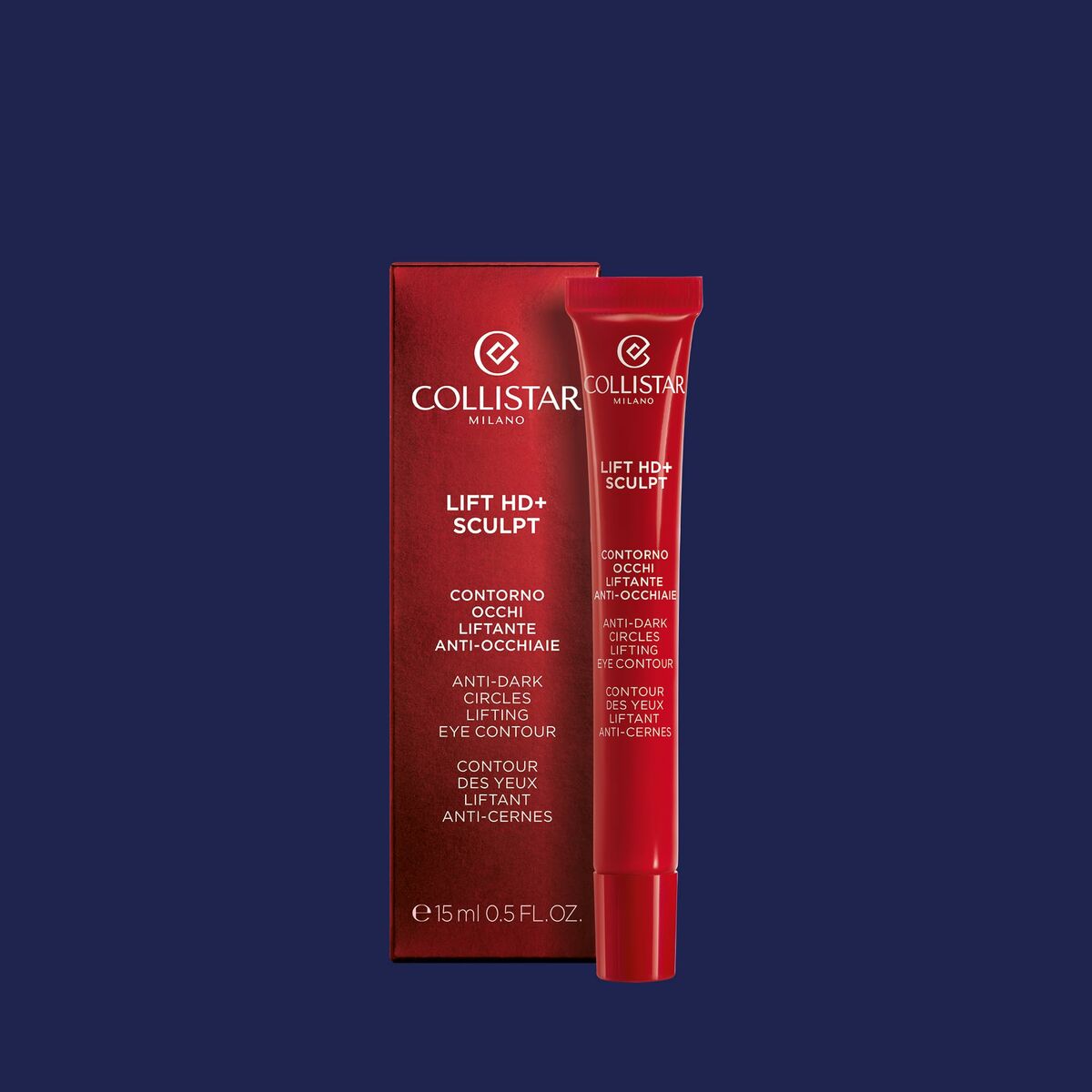 Eye Contour Collistar LIFT HD+ 15 ml for Women product packaging