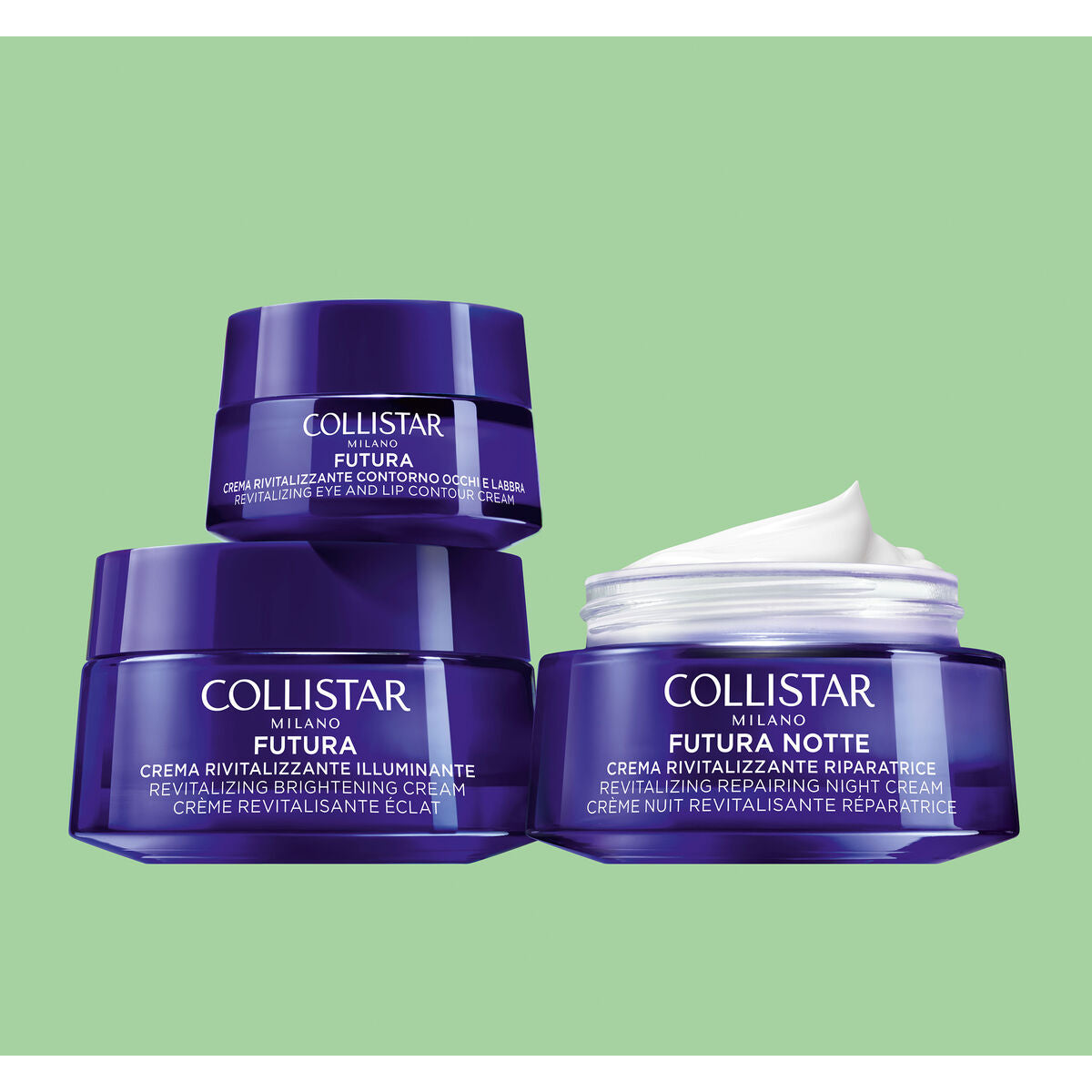 Revitalizing Cream Collistar FUTURA 50 ml for Women skincare packaging