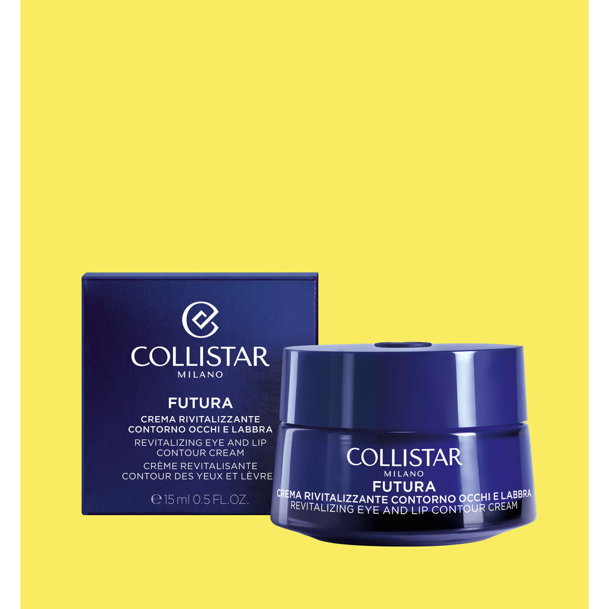 Anti-ageing Cream for the Eye and Lip Contour Collistar FUTURA 15 ml for Women skincare packaging