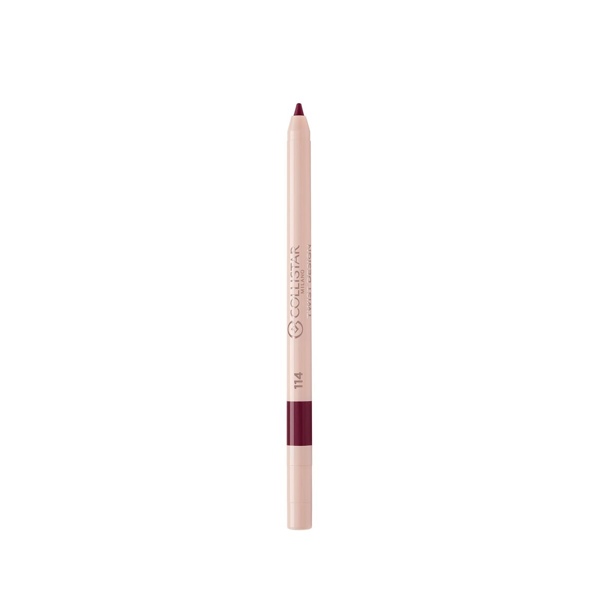 Lipstick Collistar TWIST COLLISTAR Nº 114 Warm mauve (1 Unit) makeup packaging