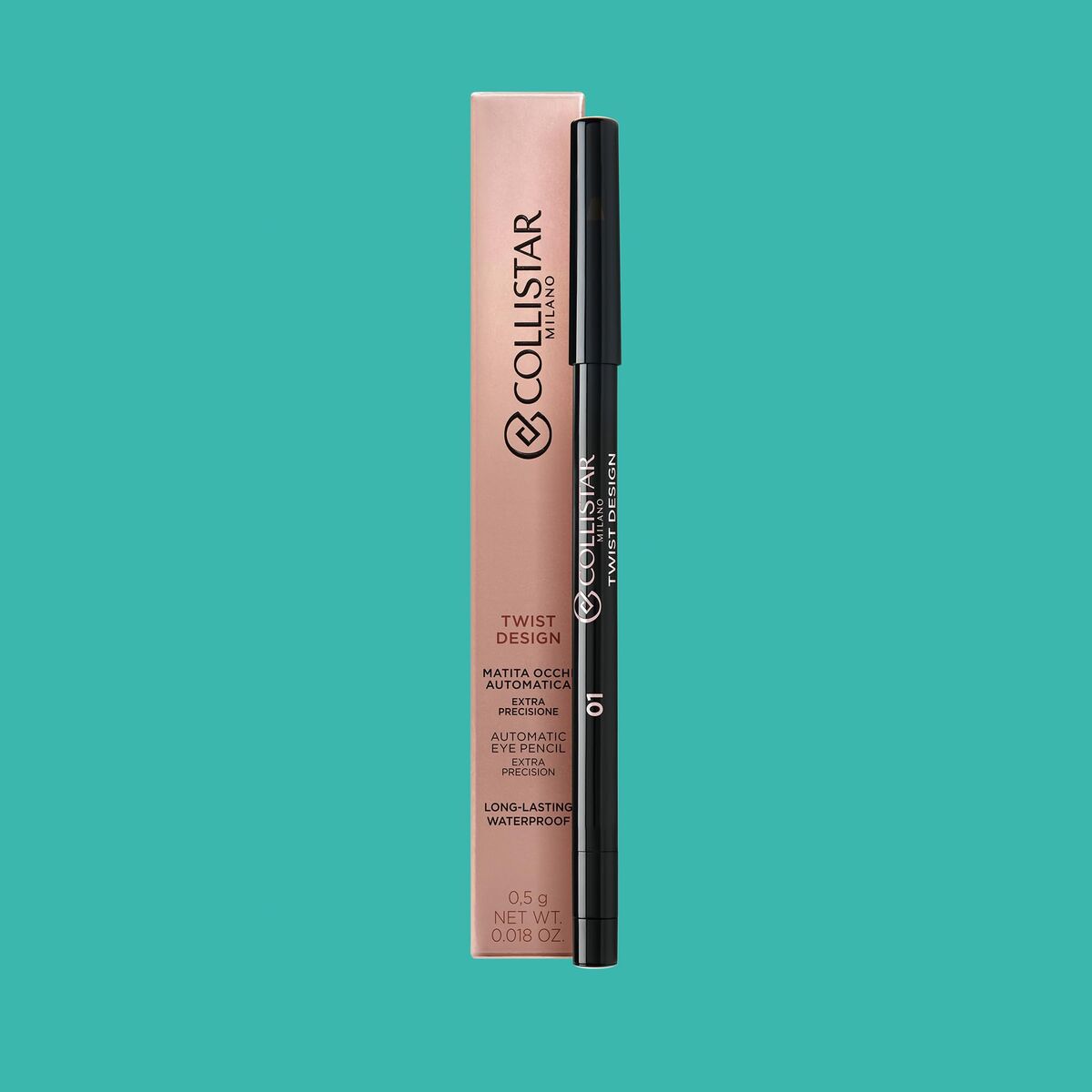 Eye Pencil Collistar TWIST DESIGN Nº 05 Verde Smeralda Shimmer (1 Unit) product packaging