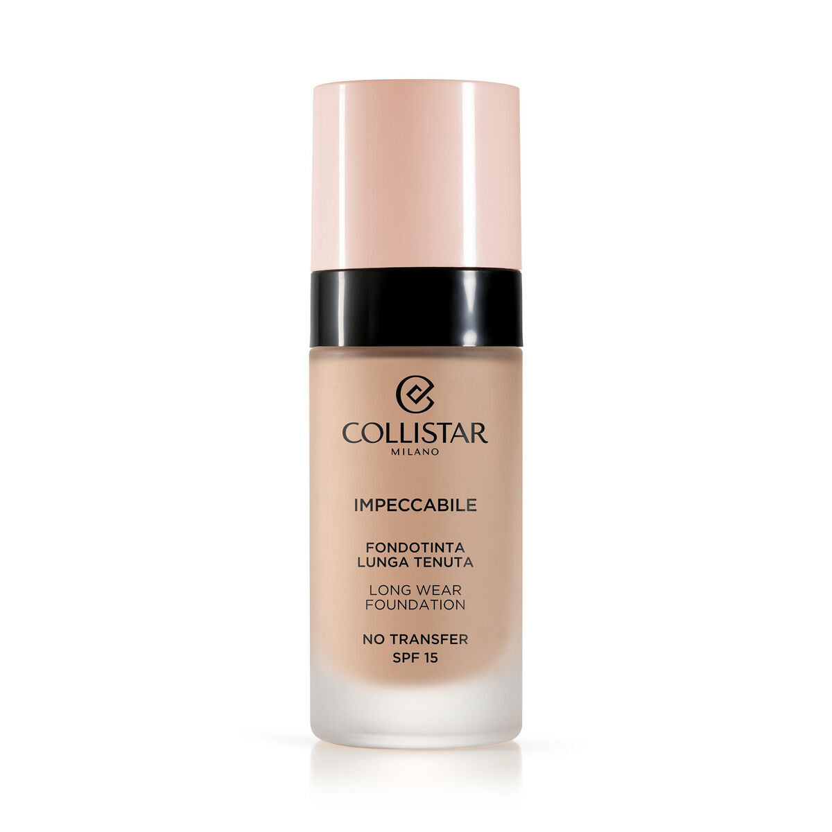 Liquid Make Up Base Collistar Impeccabile Nº 3R 30 ml Long lasting product packaging