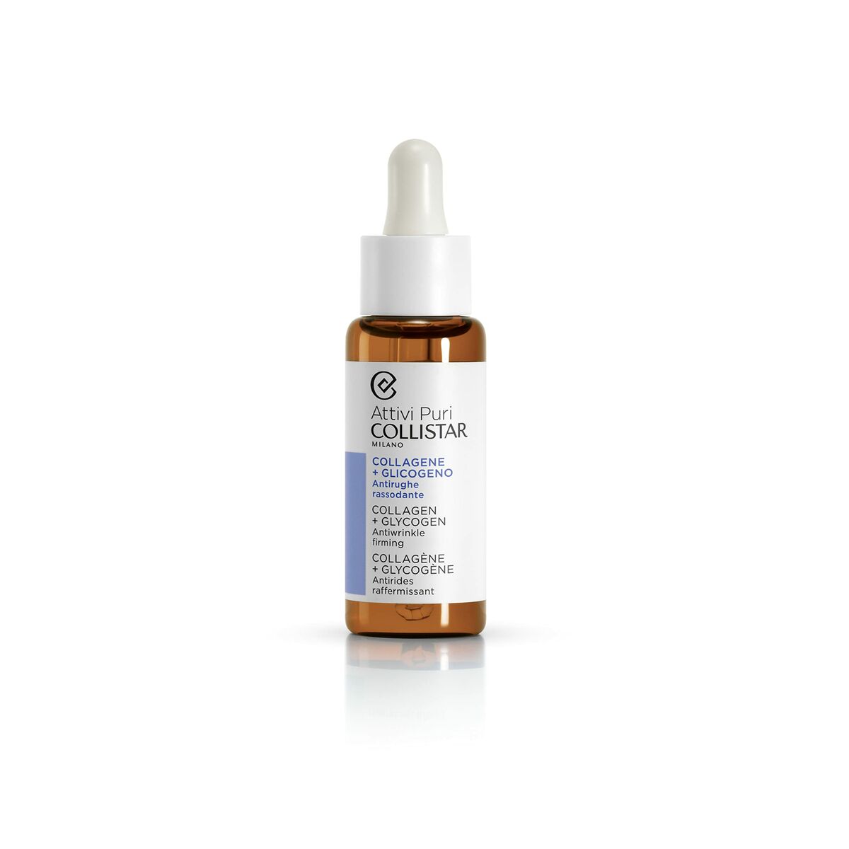 Facial Serum Collistar Attivi Puri 30 ml Firming Anti-Wrinkle Collagen for Women serum bottle
