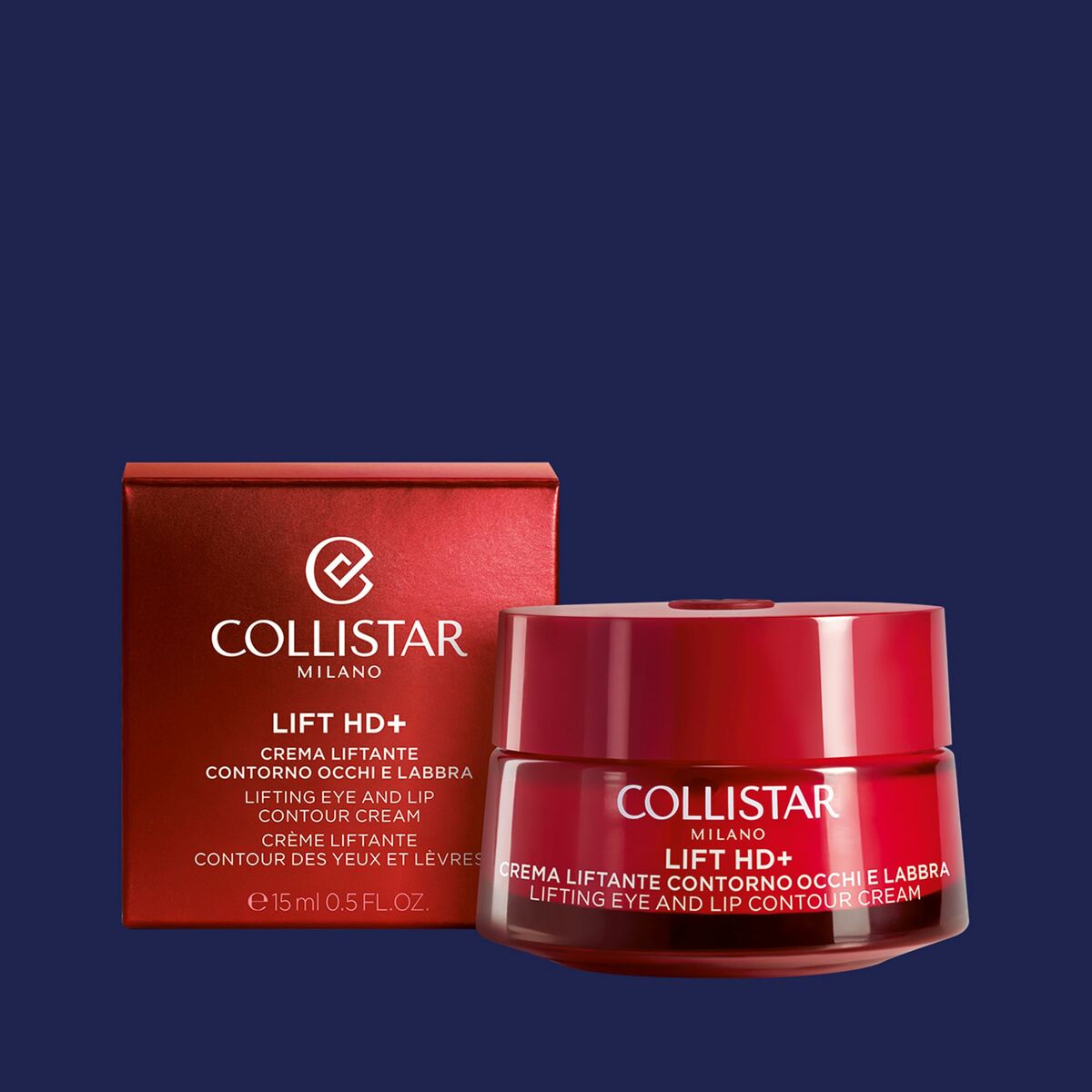 Cream for Eye Area Collistar Lift 15 ml for Women skincare packaging