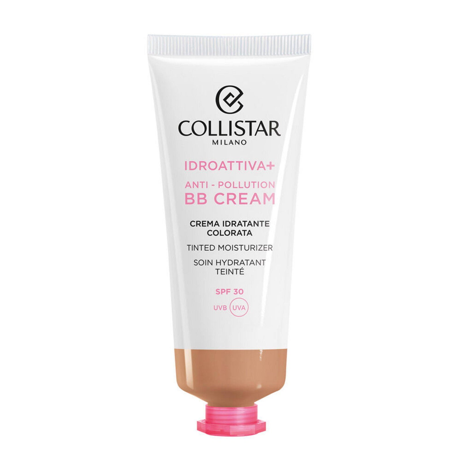 Collistar, Idro-Attiva+, Anti-Pollution, BB Cream, 3, Deep, SPF 30, 50 ml