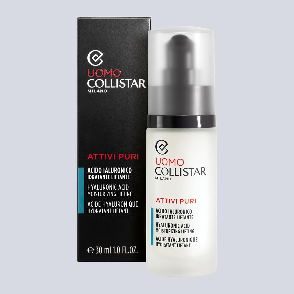 Facial Cream Collistar UOMO 30 ml for Men skincare packaging
