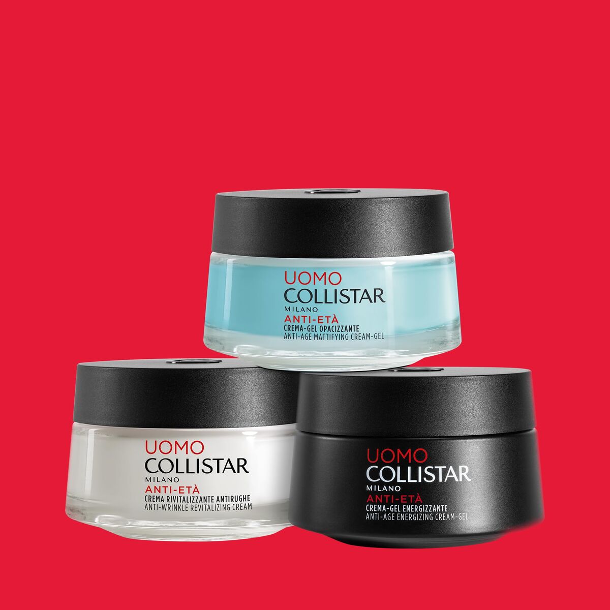 Facial Cream Collistar UOMO 50 ml for Men skincare packaging