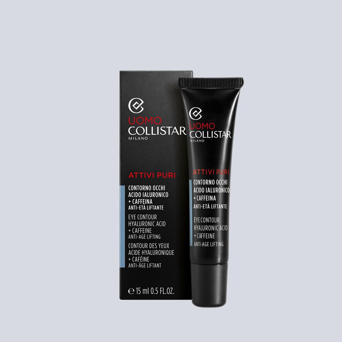 Eye Contour Collistar UOMO 15 ml for Men product packaging