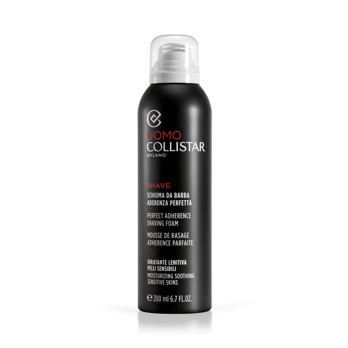 Shaving Foam Collistar UOMO for Men product packaging