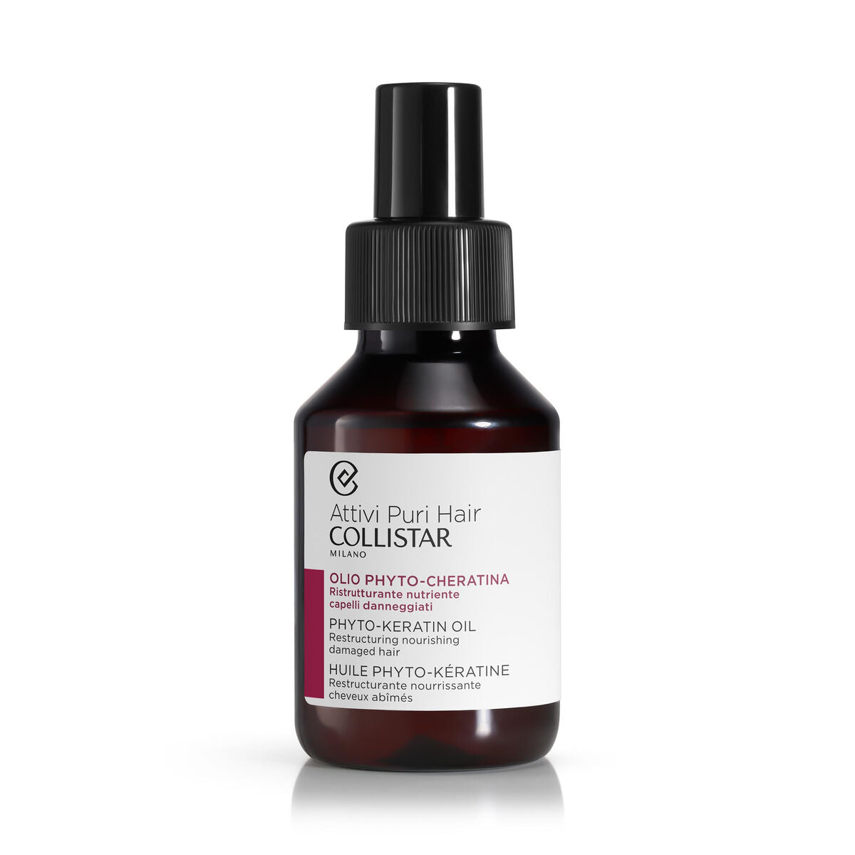 Hair Reconstruction Care Collistar FITOQUERATINA 100 ml for Women product packaging
