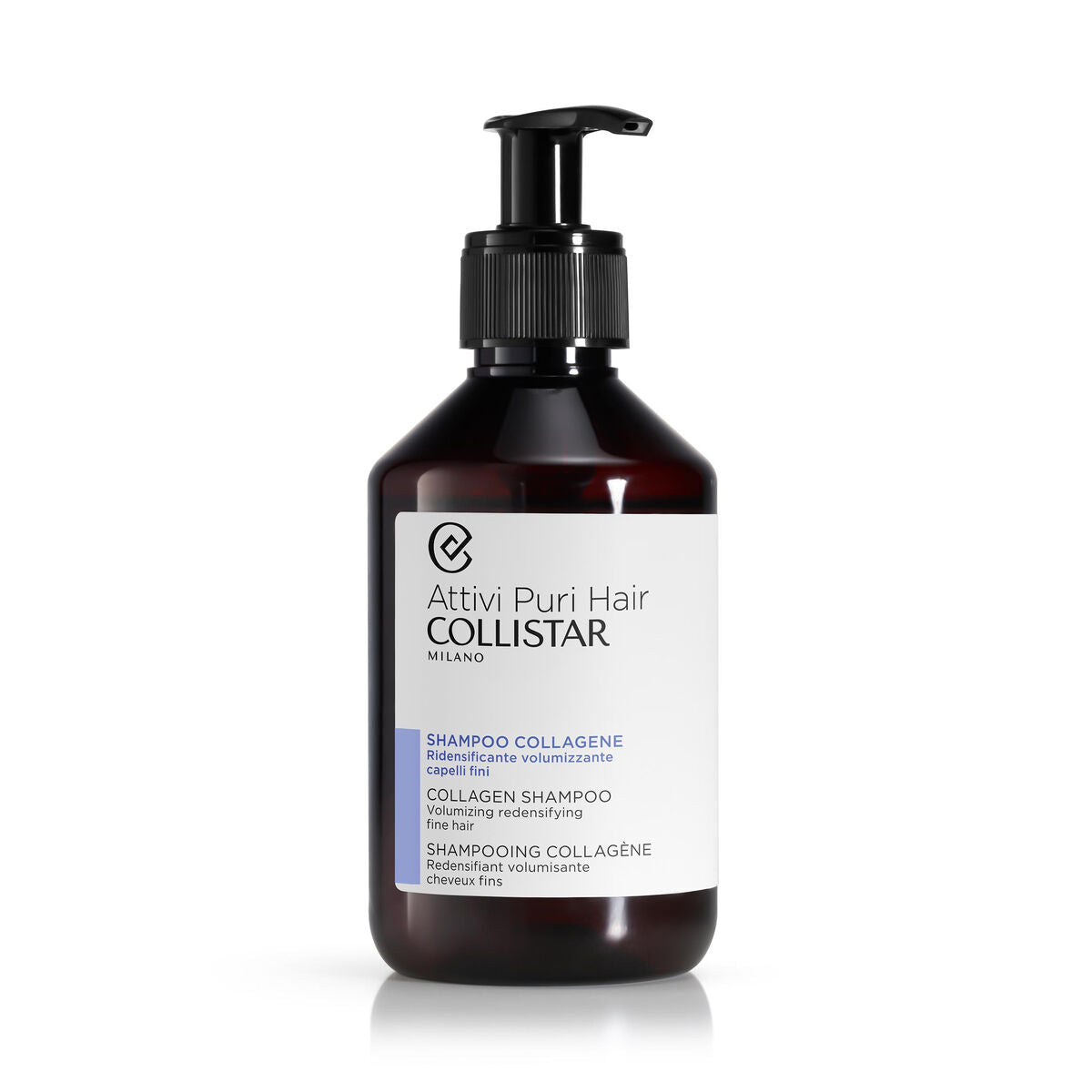 Shampoo Collistar COLÁGENO 250 ml for Women shampoo bottle