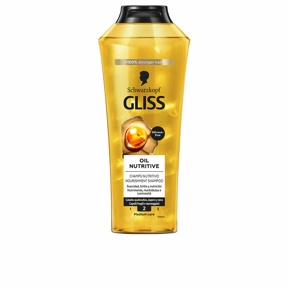 Restorative Shampoo Schwarzkopf GLISS 400 ml shampoo bottle