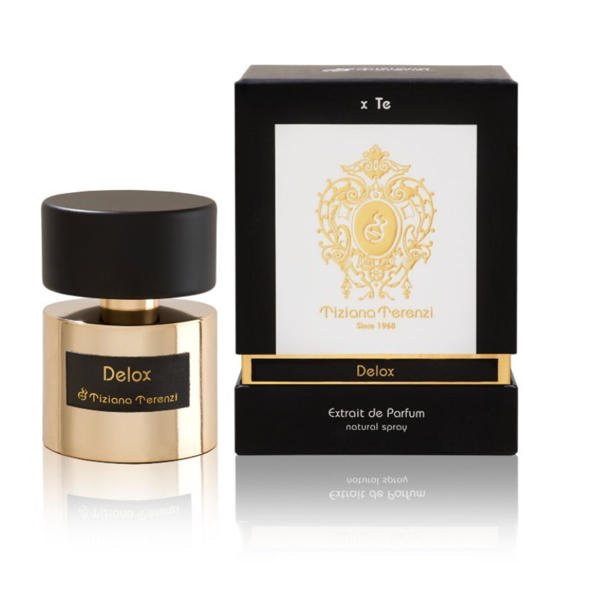 Unisex Perfume Tiziana Terenzi DELOX 100 ml product packaging