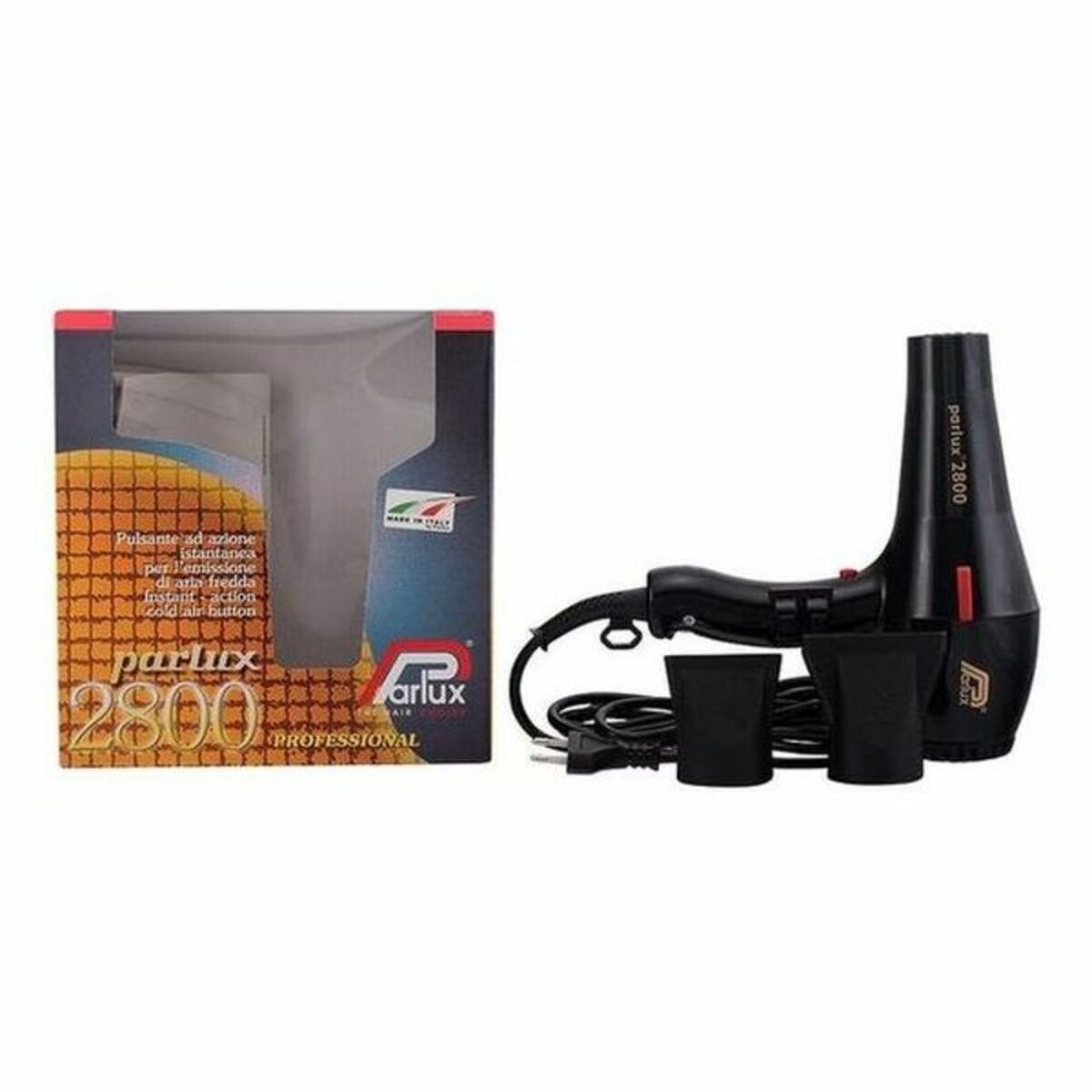Hairdryer Parlux 2800 Black product packaging