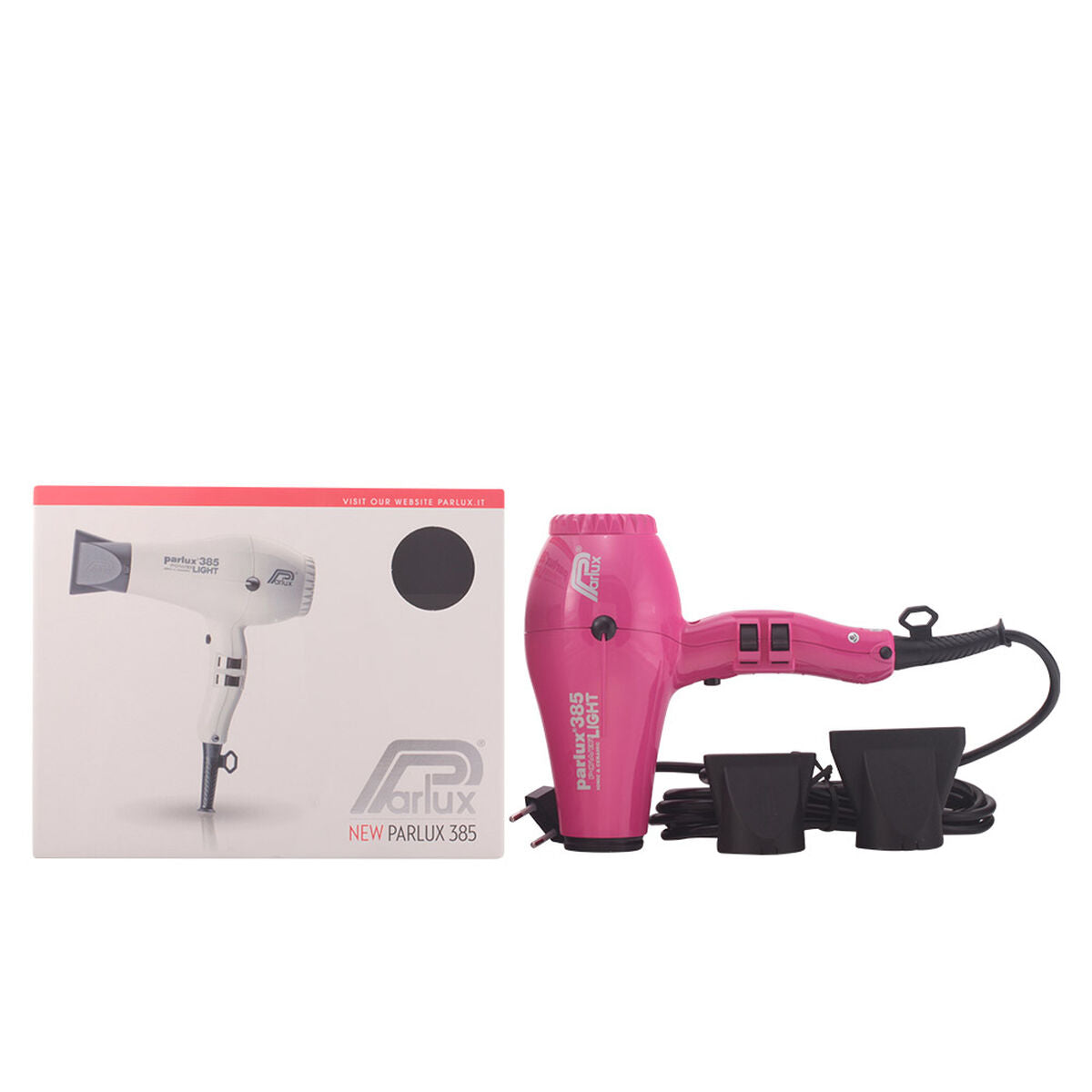 Hairdryer Parlux Pink Fuchsia Ceramic Ionic product packaging