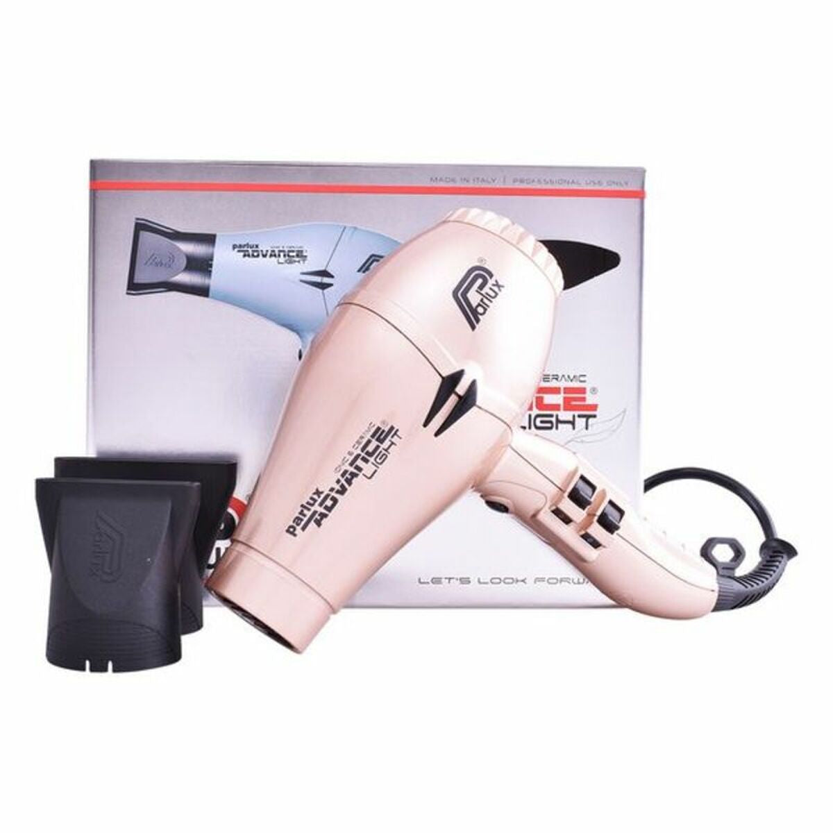Hairdryer Parlux Hairdryer Advance Gold Golden product packaging