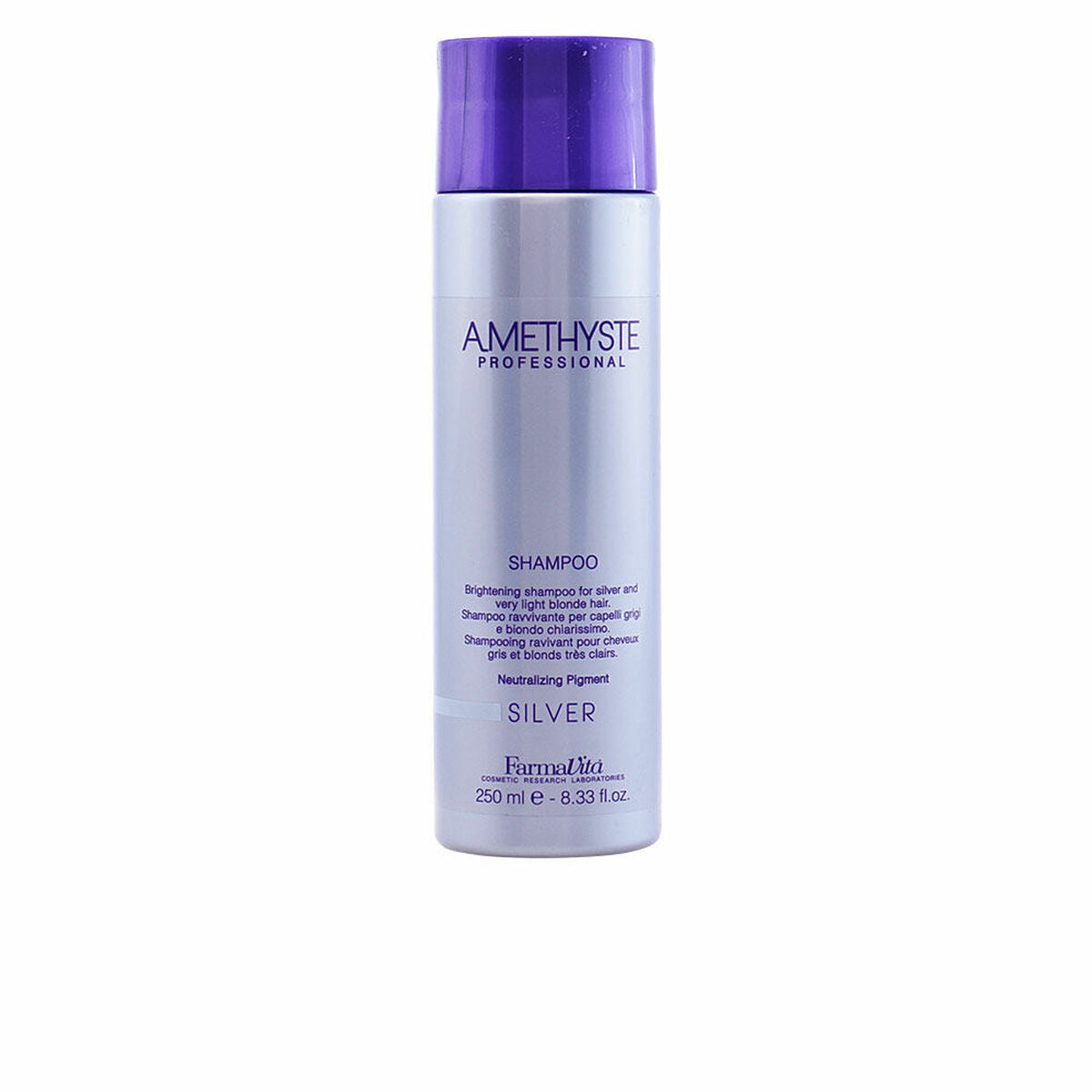 Shampoo Farmavita Amethyste 250 ml for Women shampoo bottle