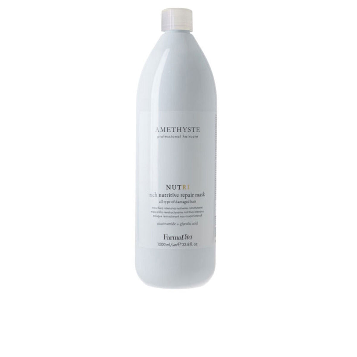 Hair Mask Farmavita AMETHYSTE NUTRI 1 L hair mask packaging