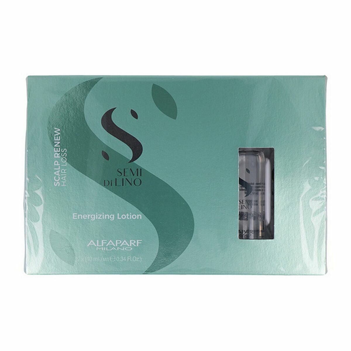 Hair Scalp Protector Alfaparf Milano Semi Di Lino 6 ml 12 x 6 ml for Women product packaging