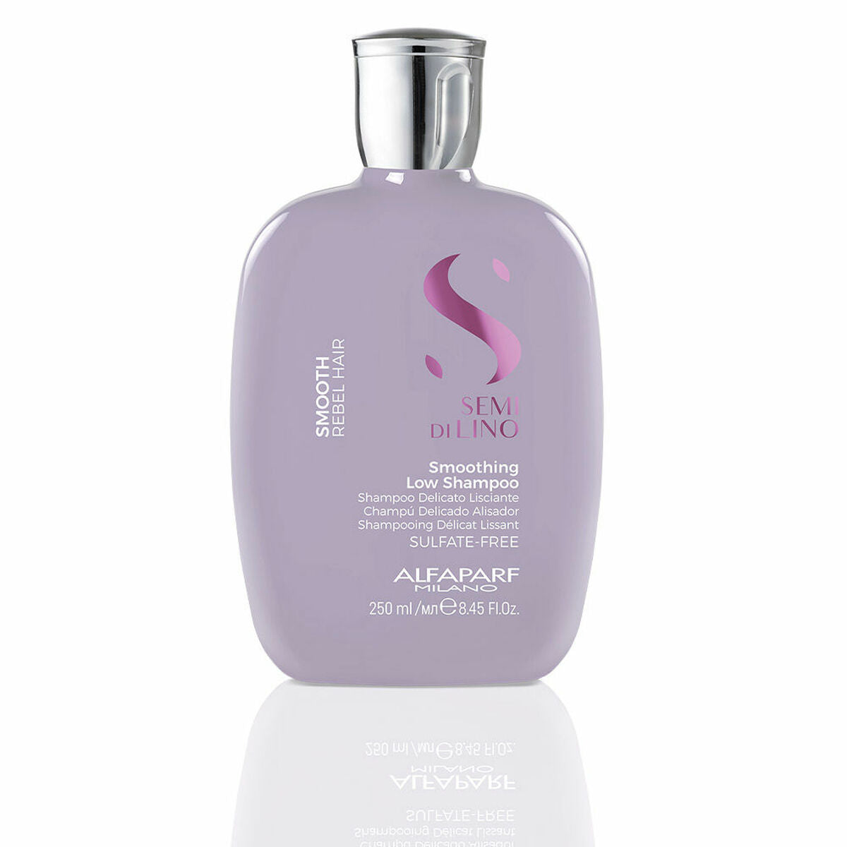 Straightening Shampoo Alfaparf Milano PF020602 250 ml shampoo bottle