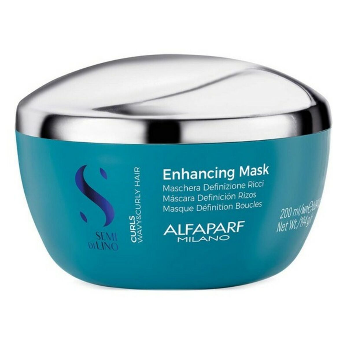 Styling Cream Alfaparf Milano Semi Di Lino Curls 200 ml skincare packaging