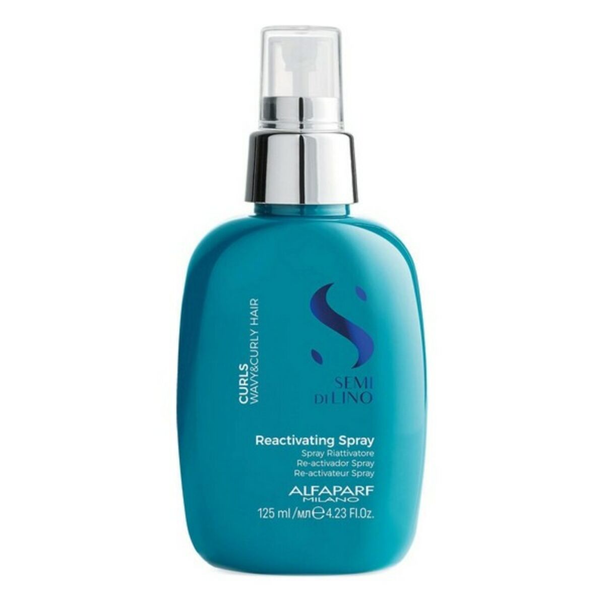 Perfecting Spray for Curls Alfaparf Milano Semi Di Lino Curls 125 ml product packaging