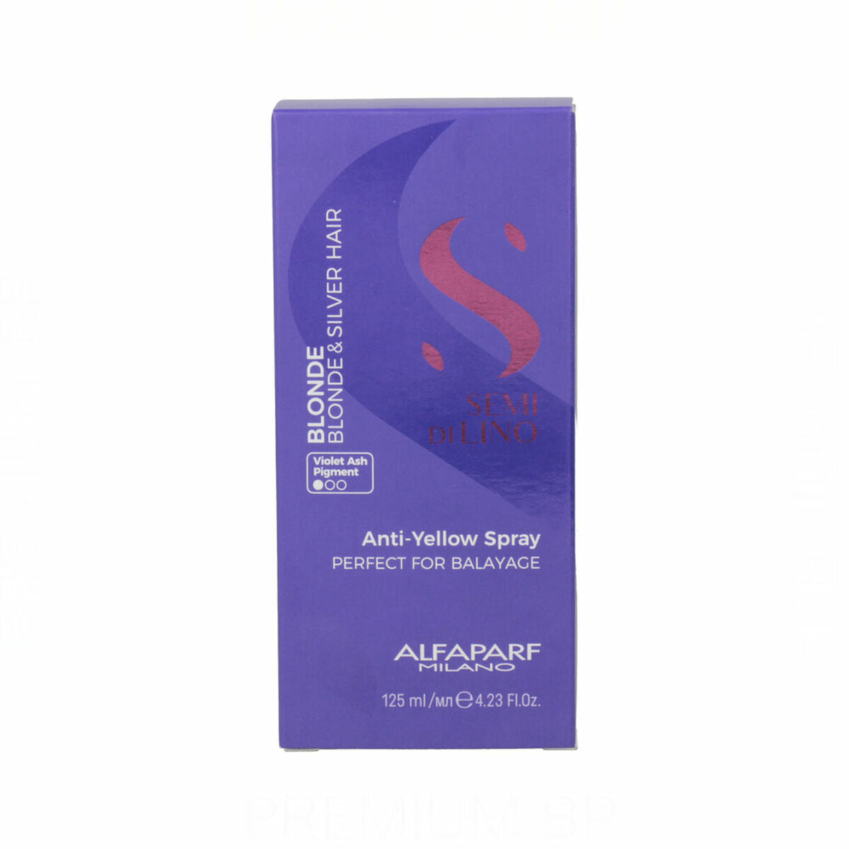 Hair Mist Alfaparf Milano Semi Di Lino 125 ml Colour Neutralising for Women product packaging