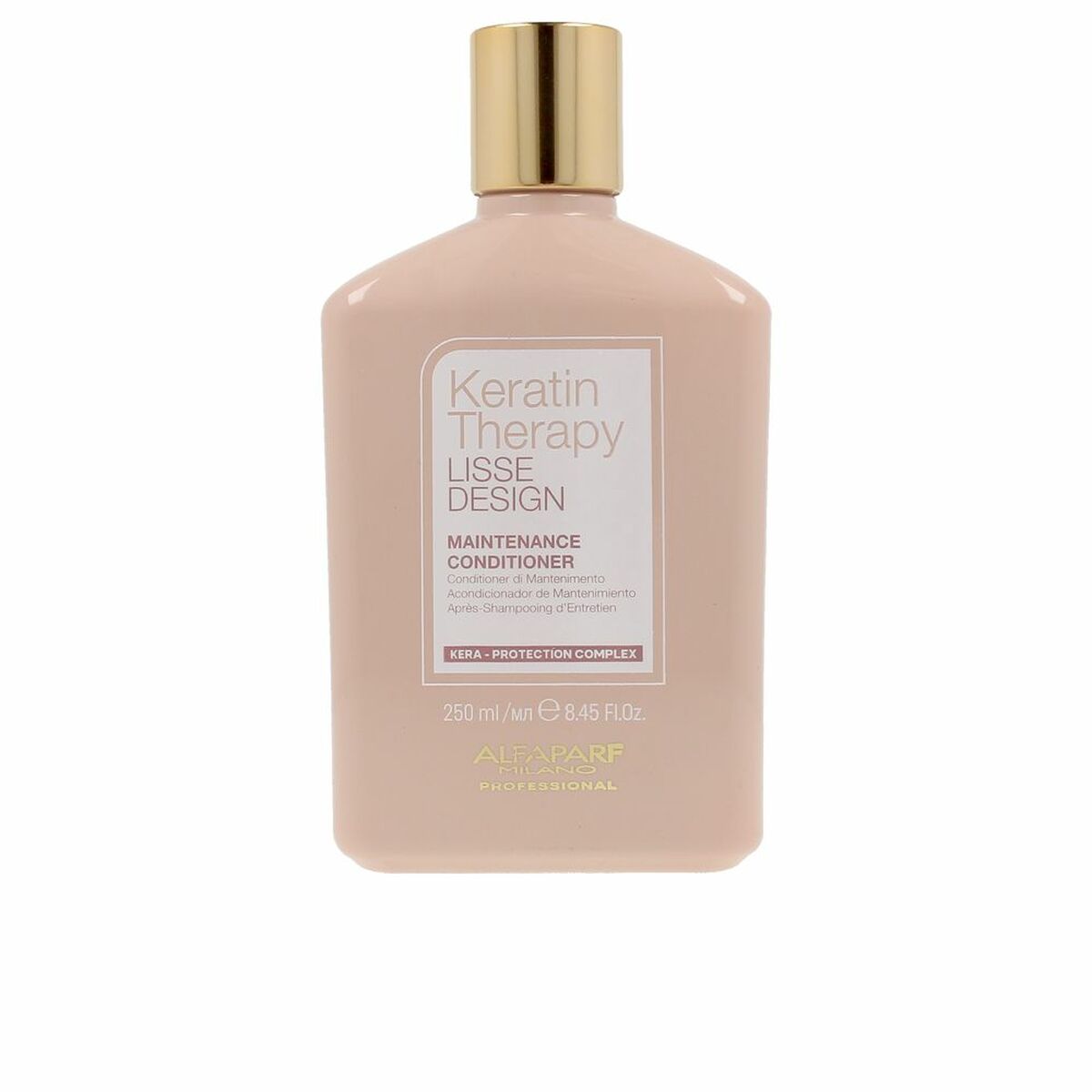 Conditioner Alfaparf Milano Lisse Design Keratin Therapy 250 ml for Women conditioner bottle